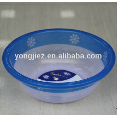 Colorful household round Plastic laundry tub/Bathroom Washing Basin