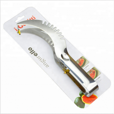 Stainless Steel Watermelon Slicer/Fruit Cutter Knife/watermelon   Divider sliver