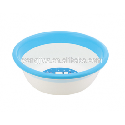 large plastic wash basin, bathroom, laundry household round basin